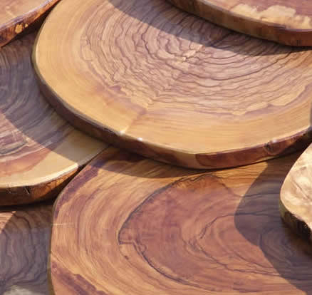 Round Logs: Olive Shingles