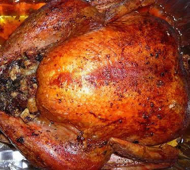 Orange Firewood: Cooking Turkey